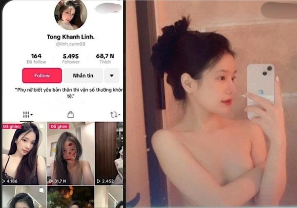 VIET69-Tống Khánh Linh lộ đoạn phim chịch nhau sướng điên